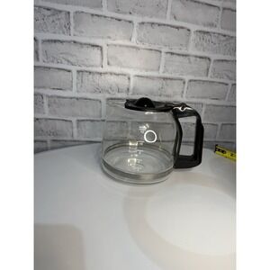 Replacement‎ Carafe 12 Cup Coffee Maker Glass Pot Lid Brewing Bean Roast Blend